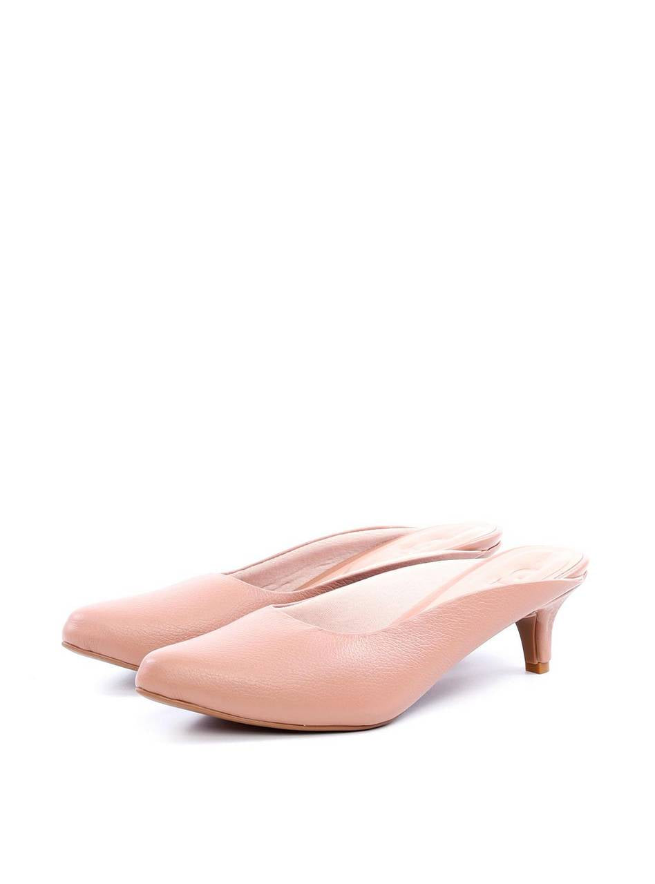 Sandália Mule Salto Kitten - Nude SDI-11739 - NU