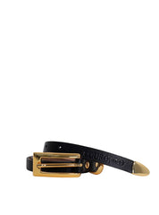 Cinto Casual Feminino Couro Preto CTI-929 - PR