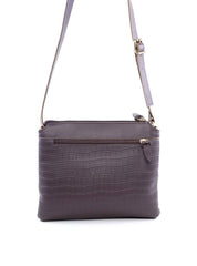 Bolsa Tote Quadrada Charm CF em Strass - Cacau BSI-6040 - CA