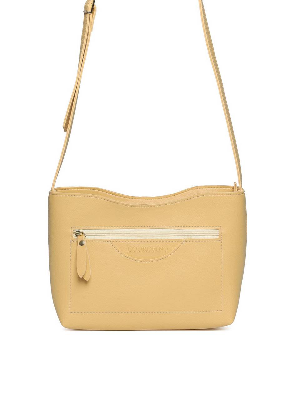 Bolsa Tote Tiracolo Média - Amarela BSI-5136 - AM