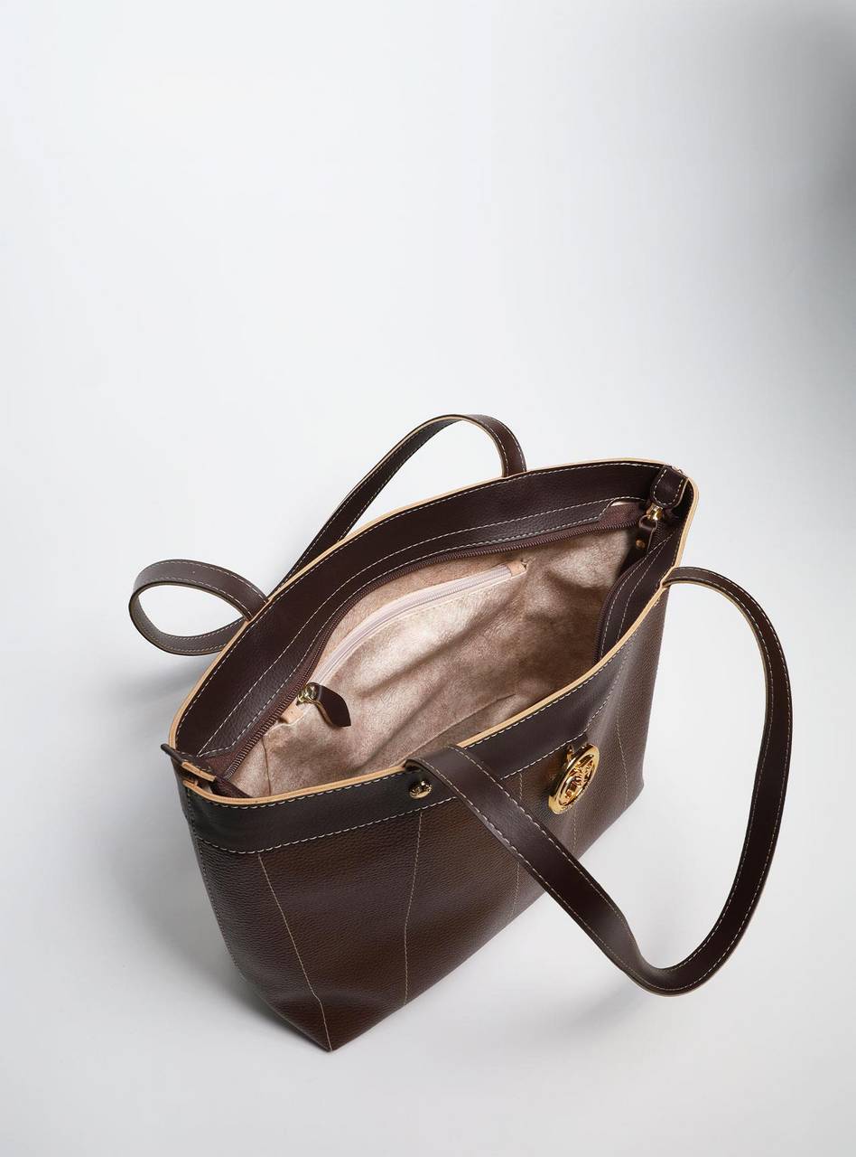 Bolsa Tote Grande Tiracolo Cacau BSI-5836 - CA