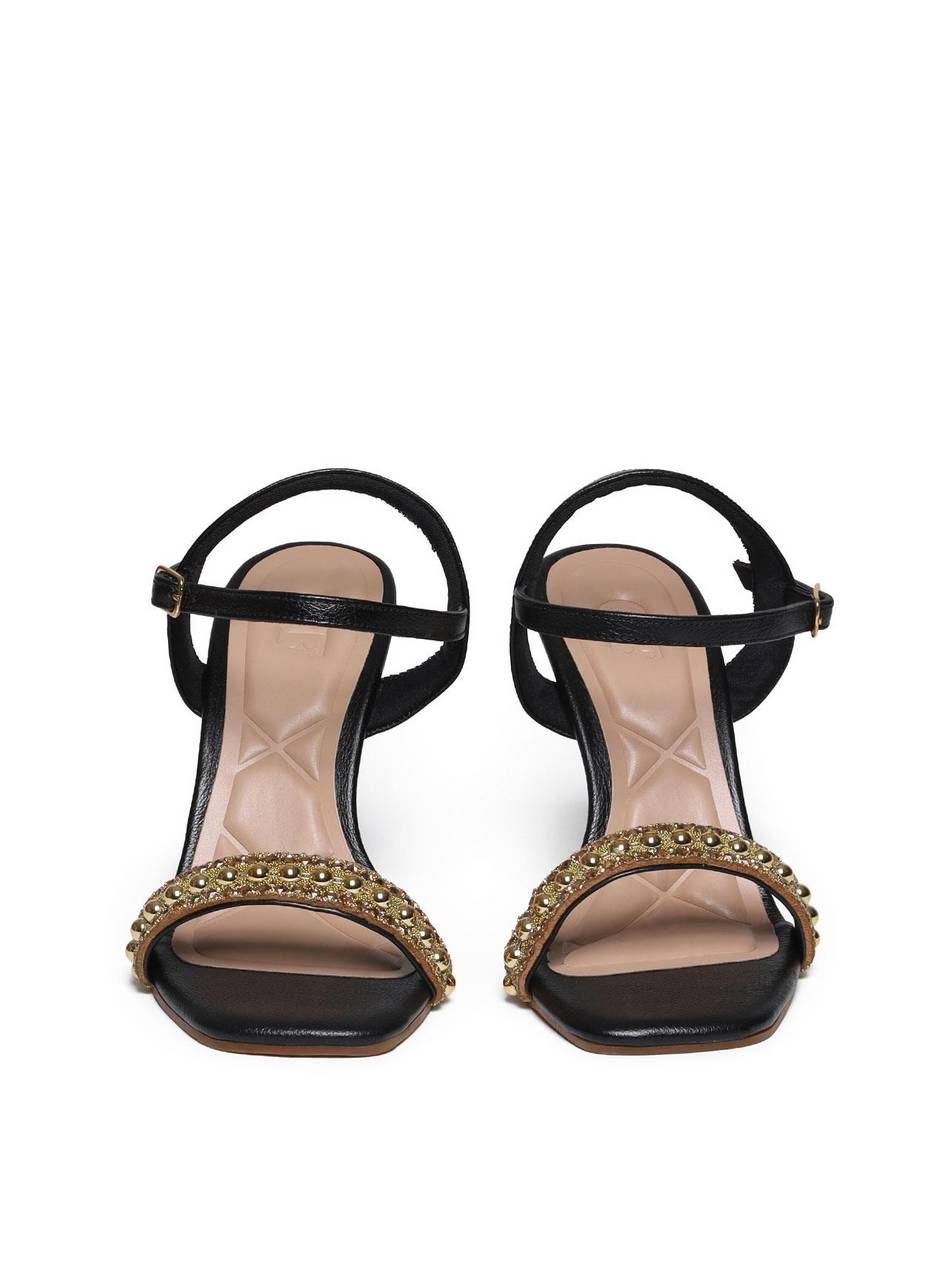 Sandália Feminina Salto Alto Fino - Preta SDI-11616 - PR