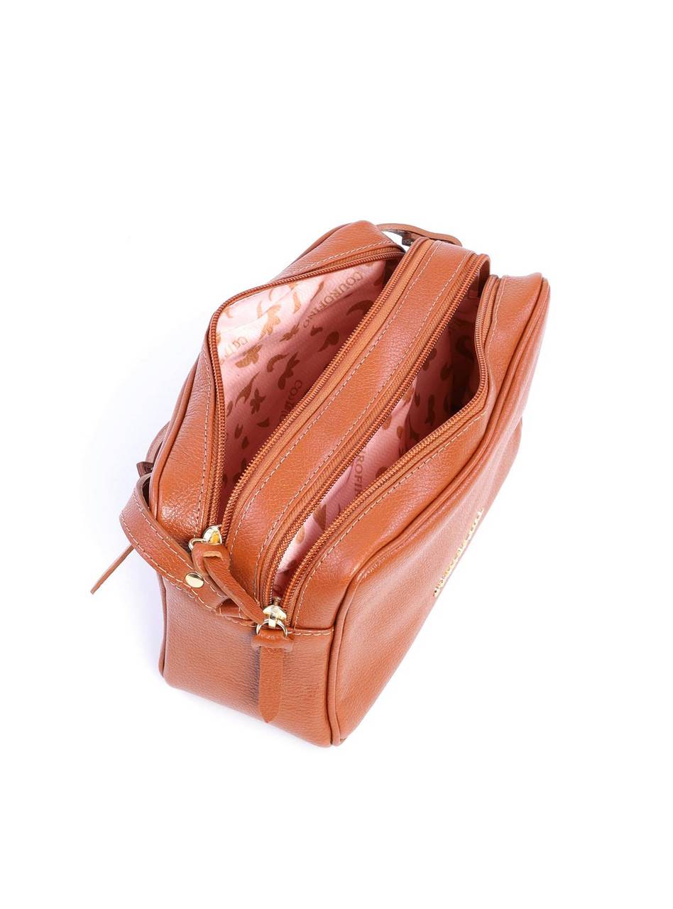 Bolsa Transversal com Duas Divisórias e Bolso Traseiro BSI-6003 - CS