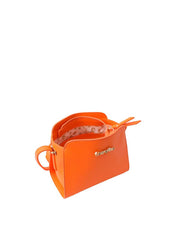 Bolsa Tote Transversal Tiracolo Florzinha Laranja BSI-4231 - LR
