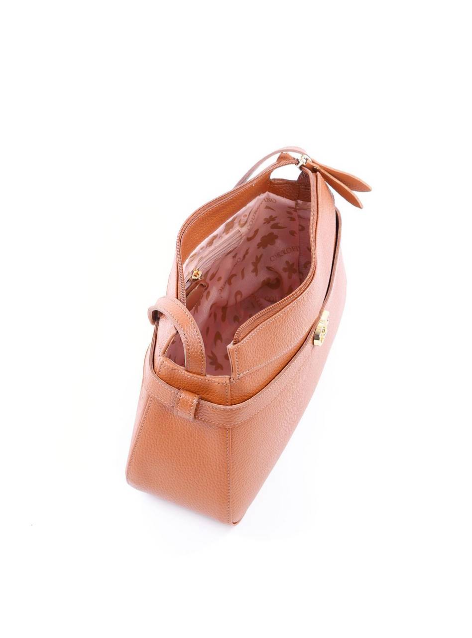 Bolsa Tote Transversal com Detalhe de Passante - Castor BSI-6079 - CS