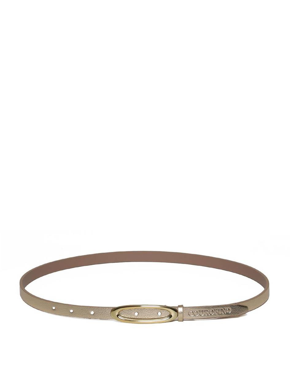 Cinto Feminino Fivela Infinita - Ouro CTI-972 - AU