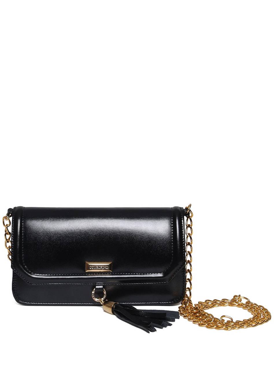 Bolsa Clutch Chaveiro Pequena Preta BSI-5575 - PR