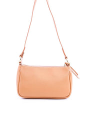 Bolsa Tote Transversal com Alça Dupla Retangular - Nude BSI-6039 - NU