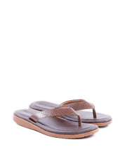 Chinelo Masculino de Dedo em Couro com Tiras Finas - Cacau SDI-11770 - CA