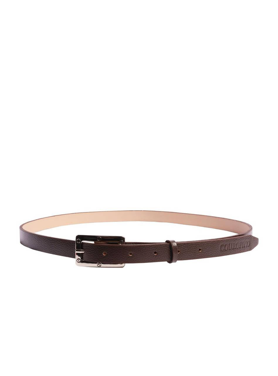 Cinto Feminino Casual Couro Cacau CTI-954 - CA