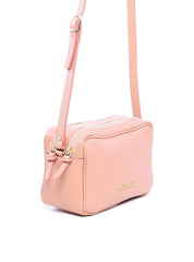 Bolsa Transversal com Duas Divisórias e Bolso Traseiro Nude BSI-6003 - NU