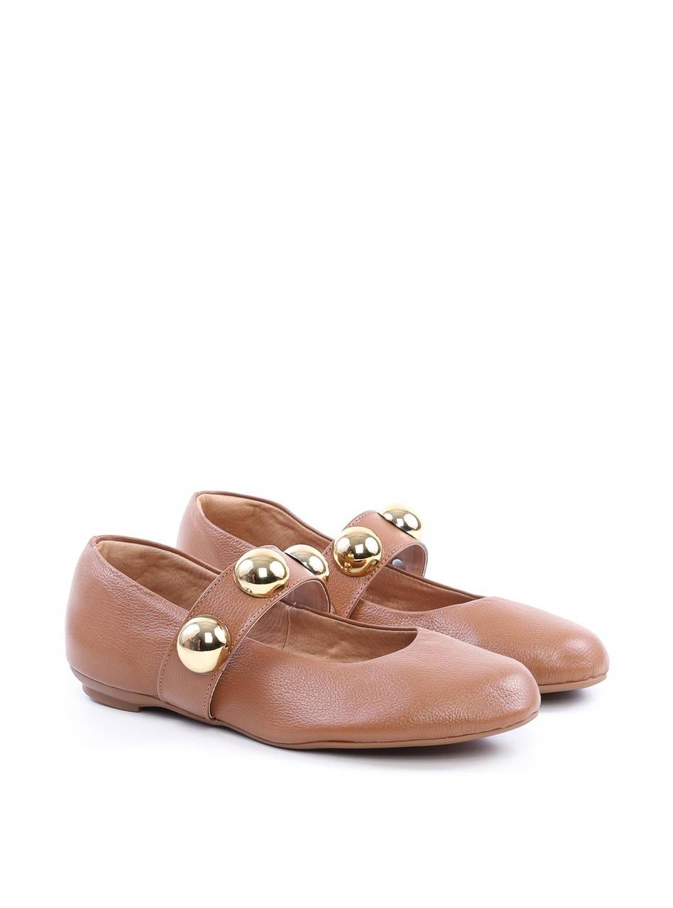 Sapatilha Bailarina com Esferas Douradas SDI-11734 - CS