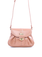 Bolsa Saddle Transversal Drapeada - Nude BSI-6089 - NU