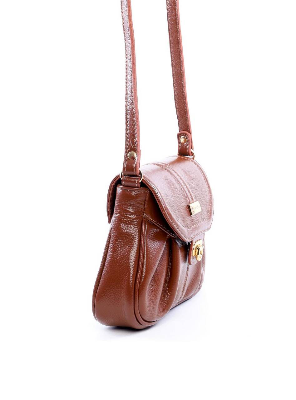 Bolsa Saddle Transversal Drapeada - Castor BSI-6089 - CS