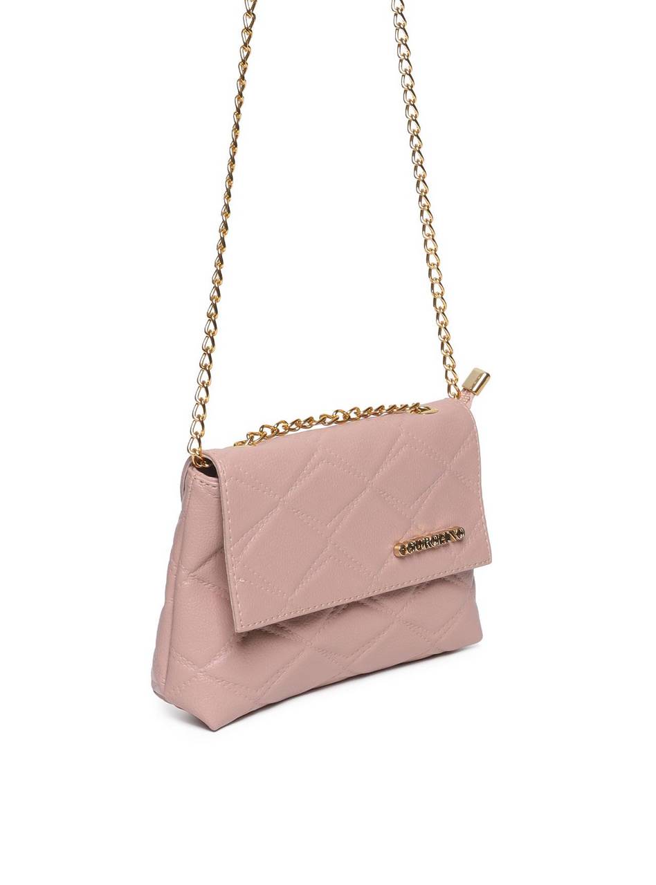 Bolsa Feminina Clutch Pequena Nude BSI-5949 - NU