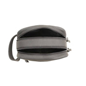 Necessaire Masculina Três Zíperes Preta NSI-098 - PR