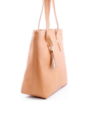 Bolsa Shopper Grande com Barbicacho - Nude BSI-6045 - NU
