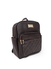 Mochila Media Bolso Duplo Frontal Cacau MEI-399 - CA