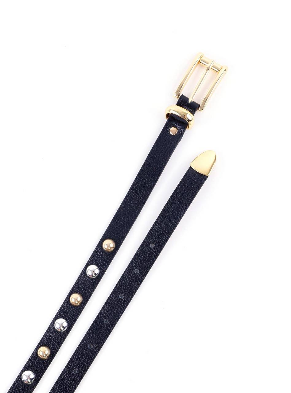 Cinto Feminino com Esferas - Preta CTI-987 - PR