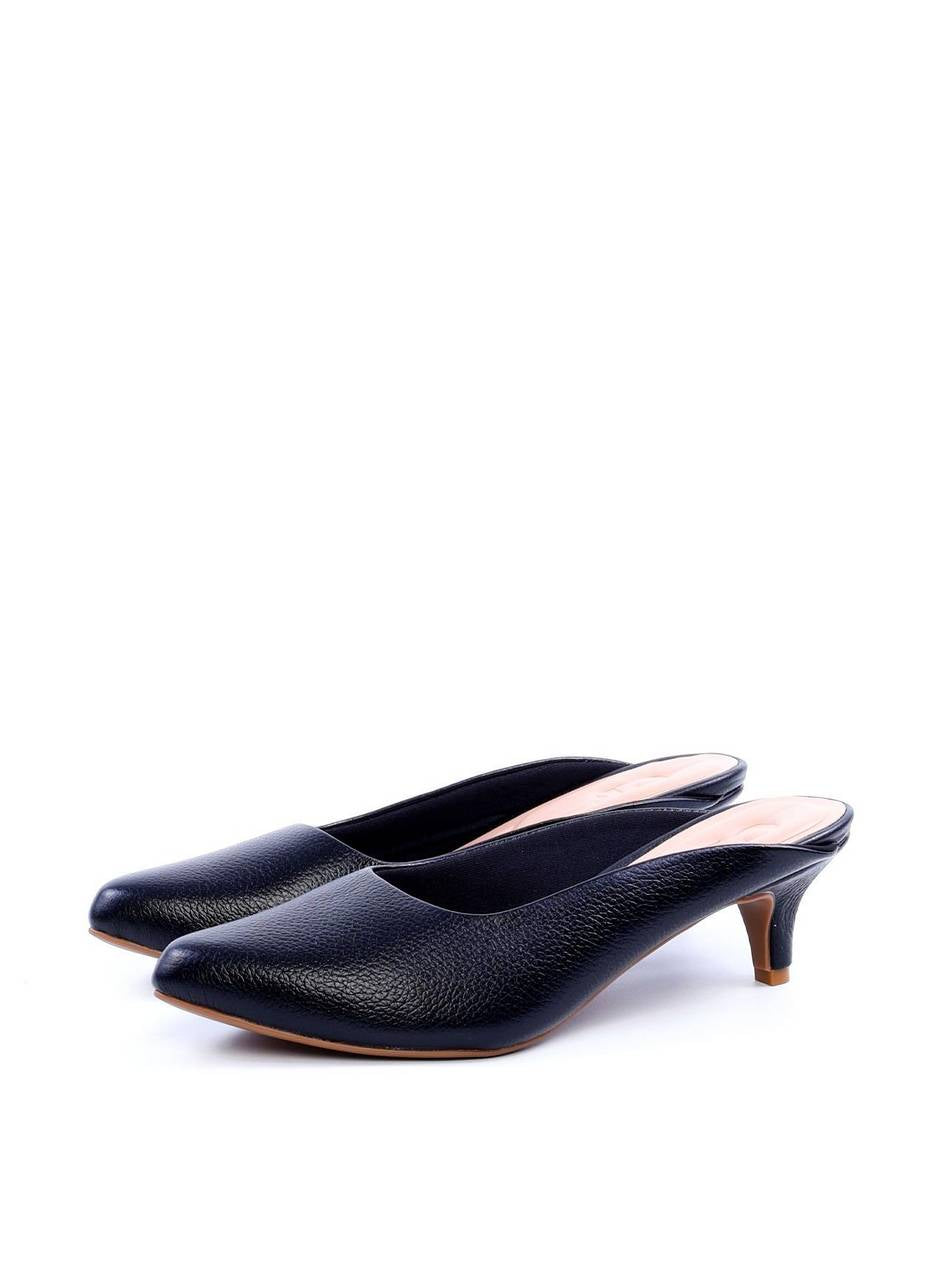 Sandália Mule Salto Kitten - Preta SDI-11739 - PR