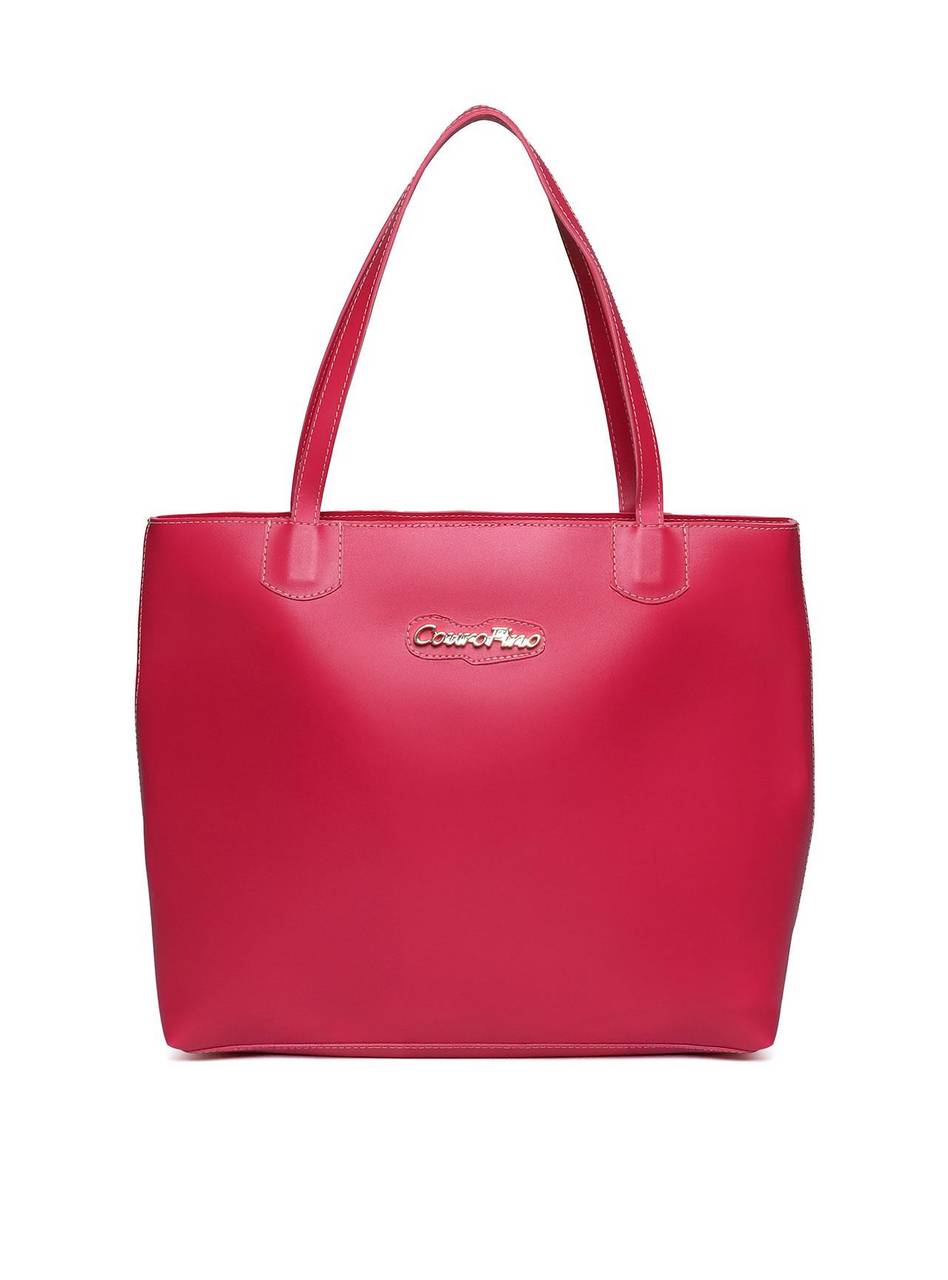 Bolsa Shopper Média Tiracolo Frente Lisa - Pink BSI-5139 - PK