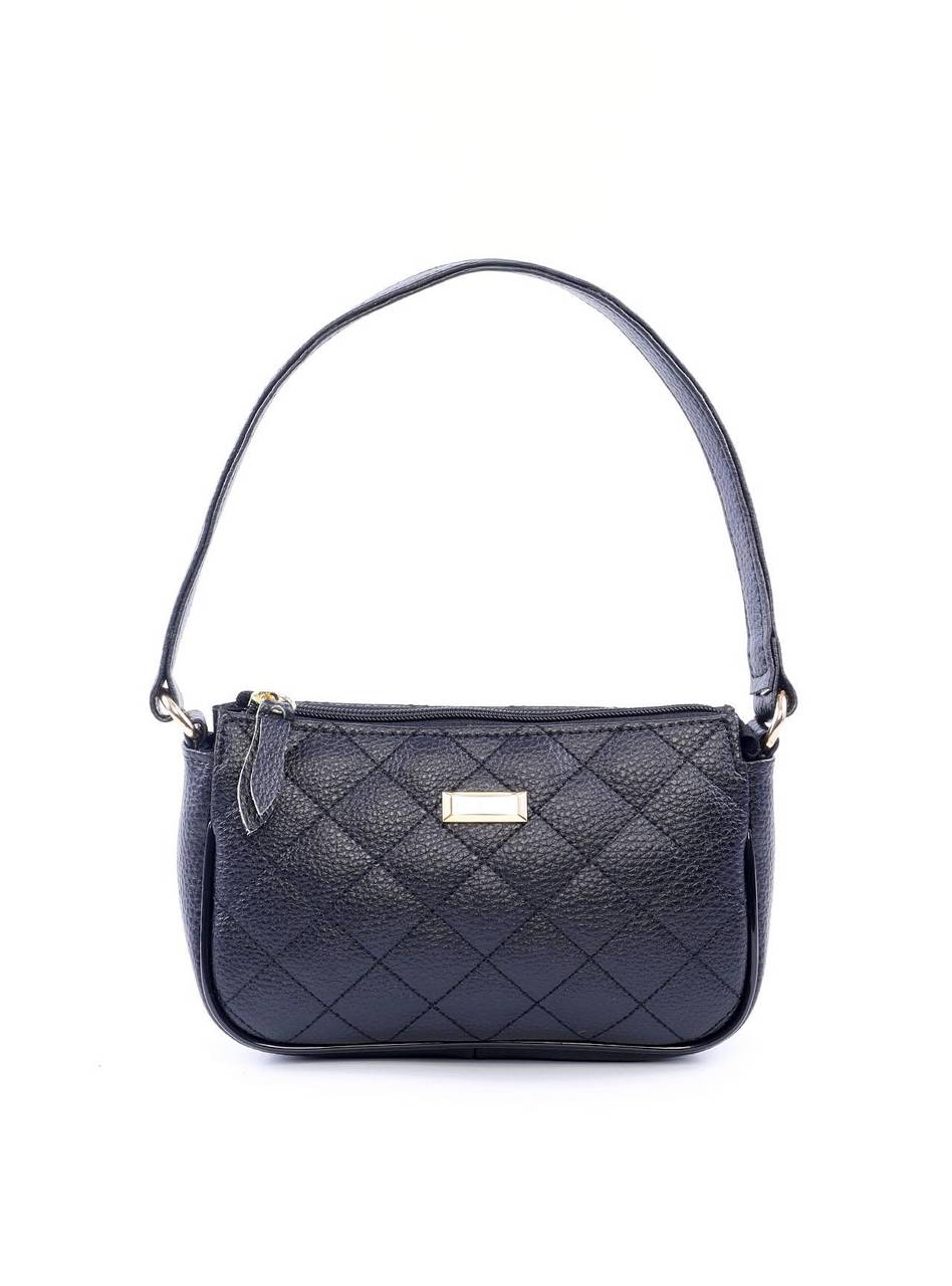 Bolsa Clutch Tiracoloco Metalasse Frente e Verso - Preta BSI-5890 - PR