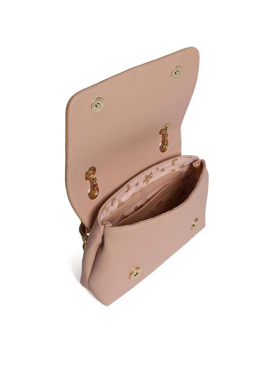 Bolsa Feminina Clutch Pequena Transversal - Nude BSI-5462 - NU