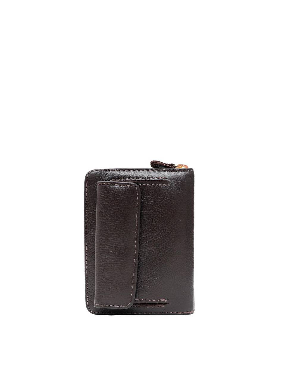 Carteira Feminina Couro Média Porta Cartão Cacau CAI-792 - CA