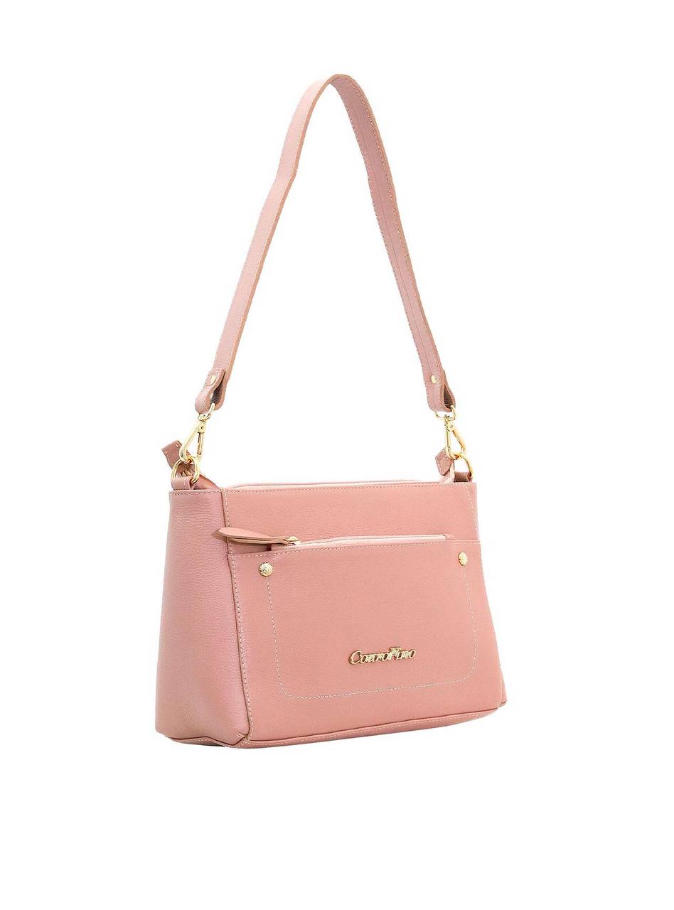 Bolsa Tote Média Tiracolo Removível Nude BSI-5689 - NU
