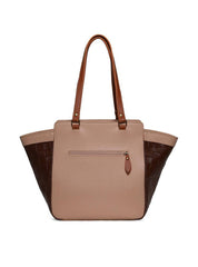 Bolsa Tote Grande Tiracolo Detalhe Barbicacho Cacau - BSI-5973 - CA BSI-5973 - CA