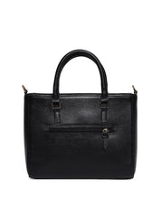 Bolsa Tote Tiracolo com Barbicacho - Preta BSI-5956 - PR