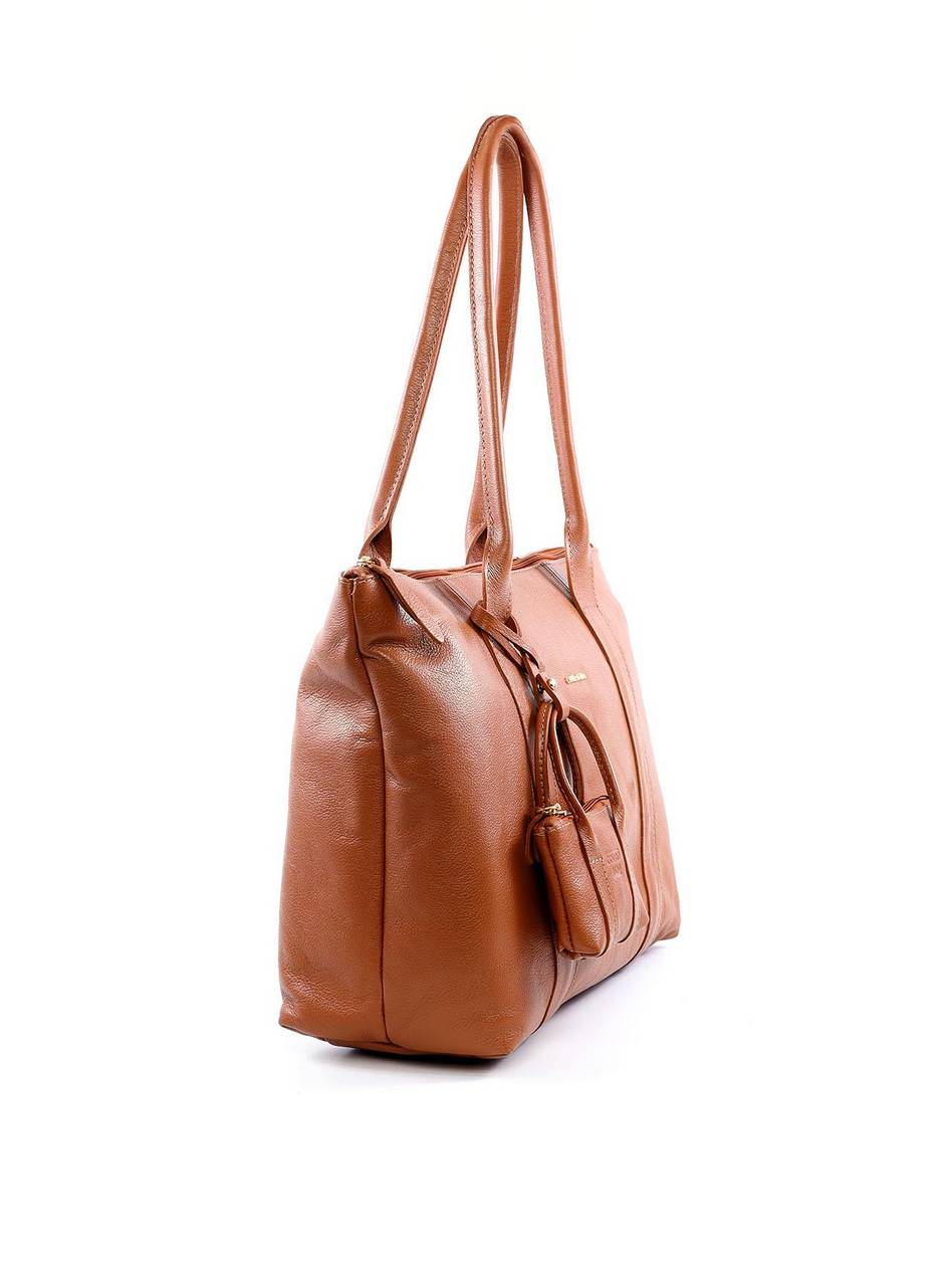 Bolsa Tote com Big Charm e Mini Bolsa - Castor BSI-6049 - CS