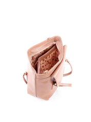 Bolsa Tote com Alça Dupla com Tampa de Ímã - Nude BSI-6099 - NU