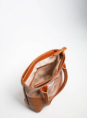 Bolsa Tote Média Tiracolo Matelassê Castor BSI-5847 - CS