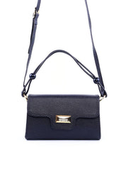 Bolsa Satchel Retangular com Alça Dupla - Preta BSI-6043 - PR