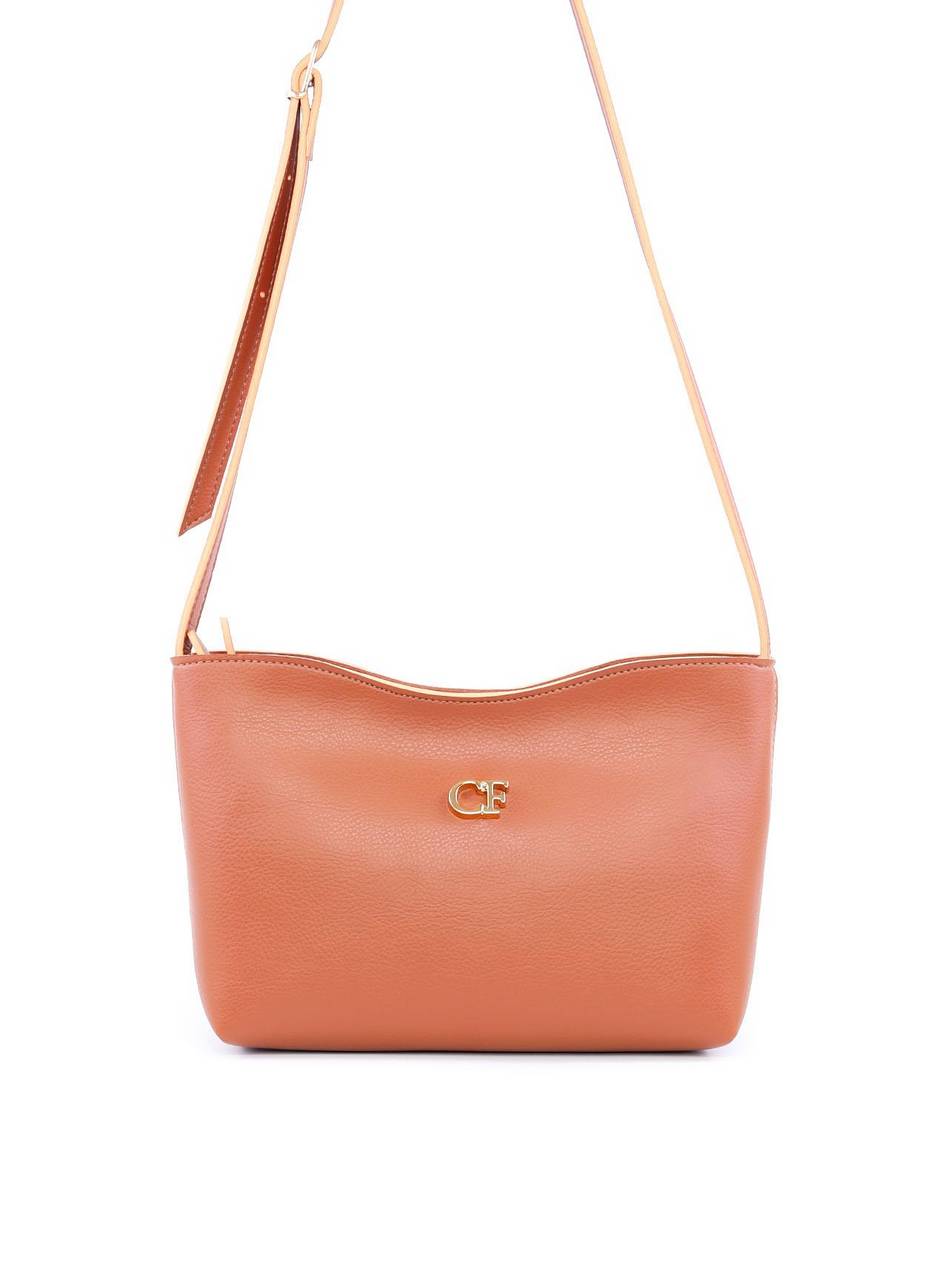 Bolsa Tote Transversal com Borda Ondulada - Castor BSI-6149 - CS