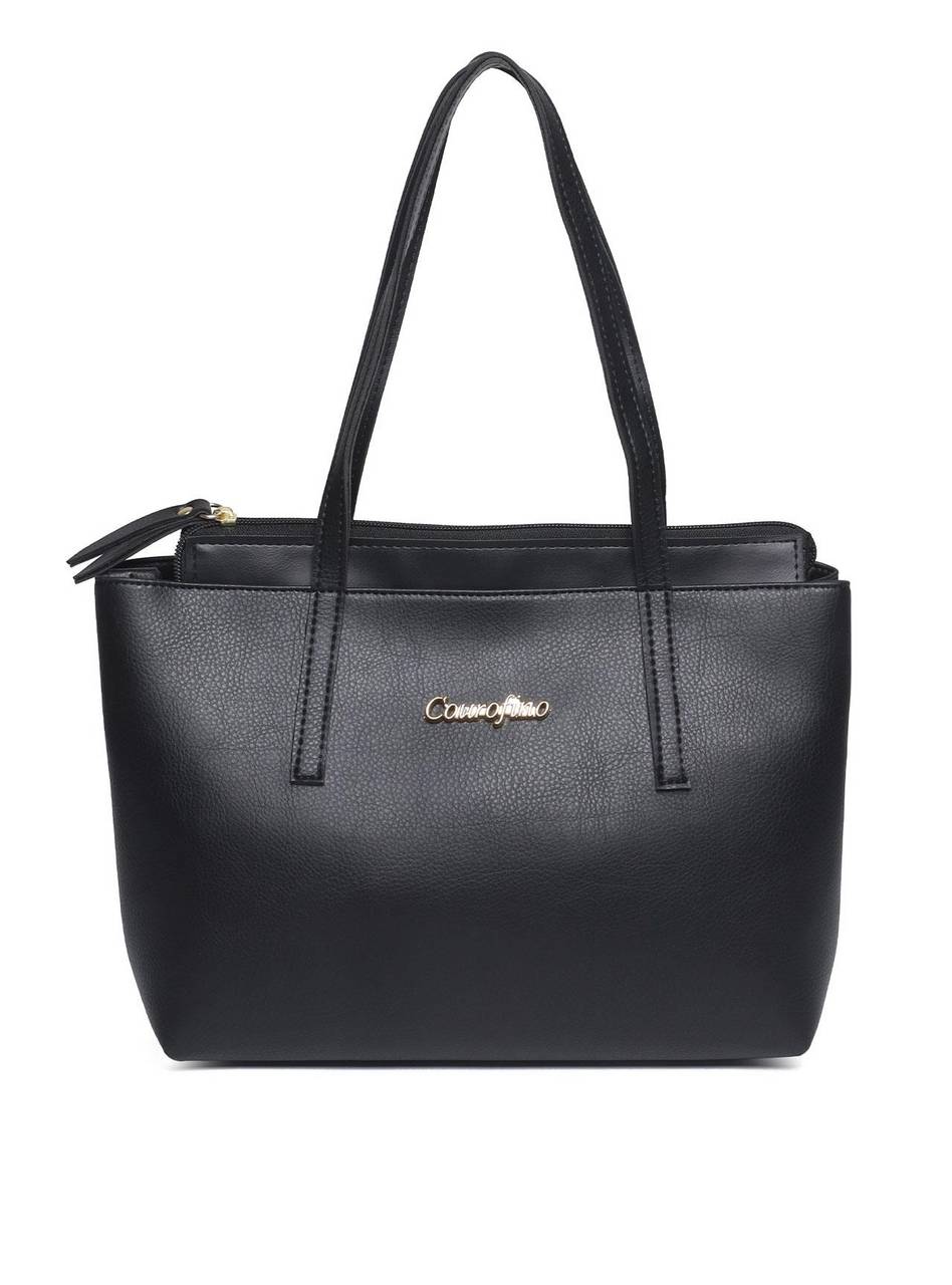 Bolsa Tote Tiracolo Média - Preta SDI-5455 - PR