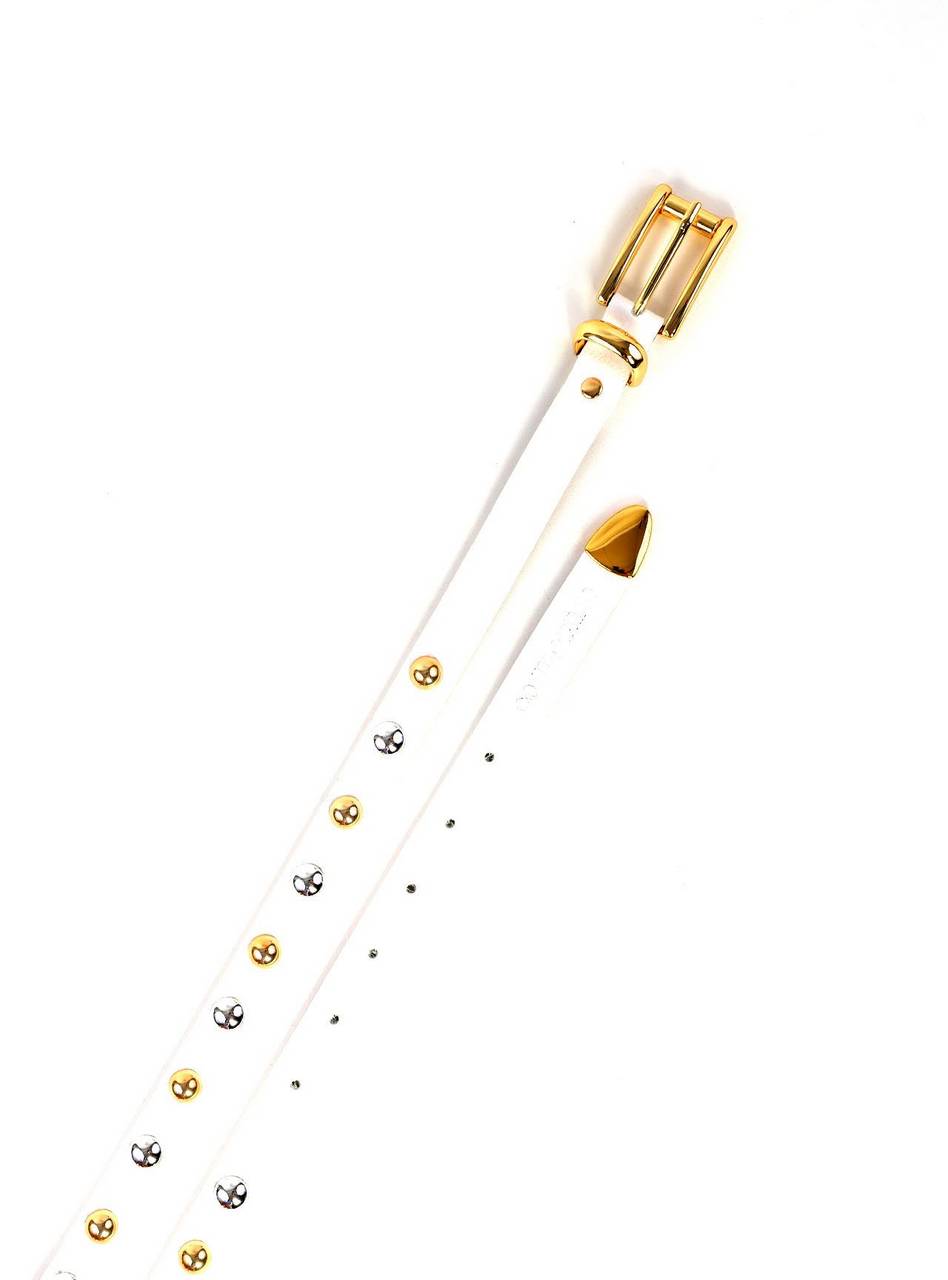 Cinto Feminino com Esferas - Branca CTI-987 - BR