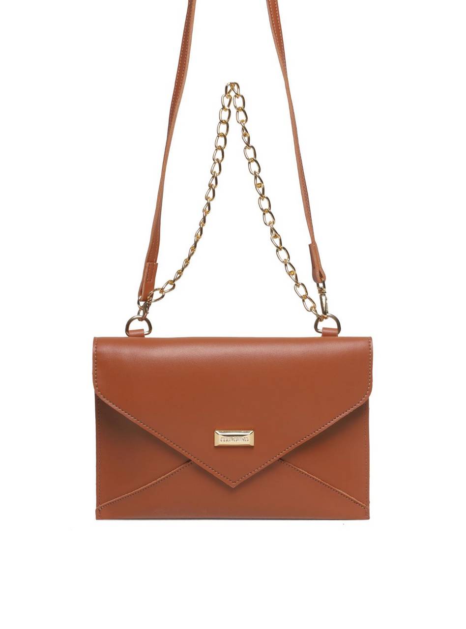 Bolsa Clutch Transversal com Alça de Corrente - Castor BSI-5133 - CS