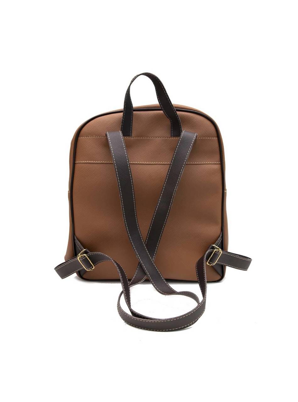 Mochila Feminina Casual Média Bolsos Externos Castor MEI-384 - CS