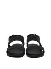 Chinelão Masculino Duas Tiras Costuradas com Fivela Traseira - Preta SDI-11669 - PR