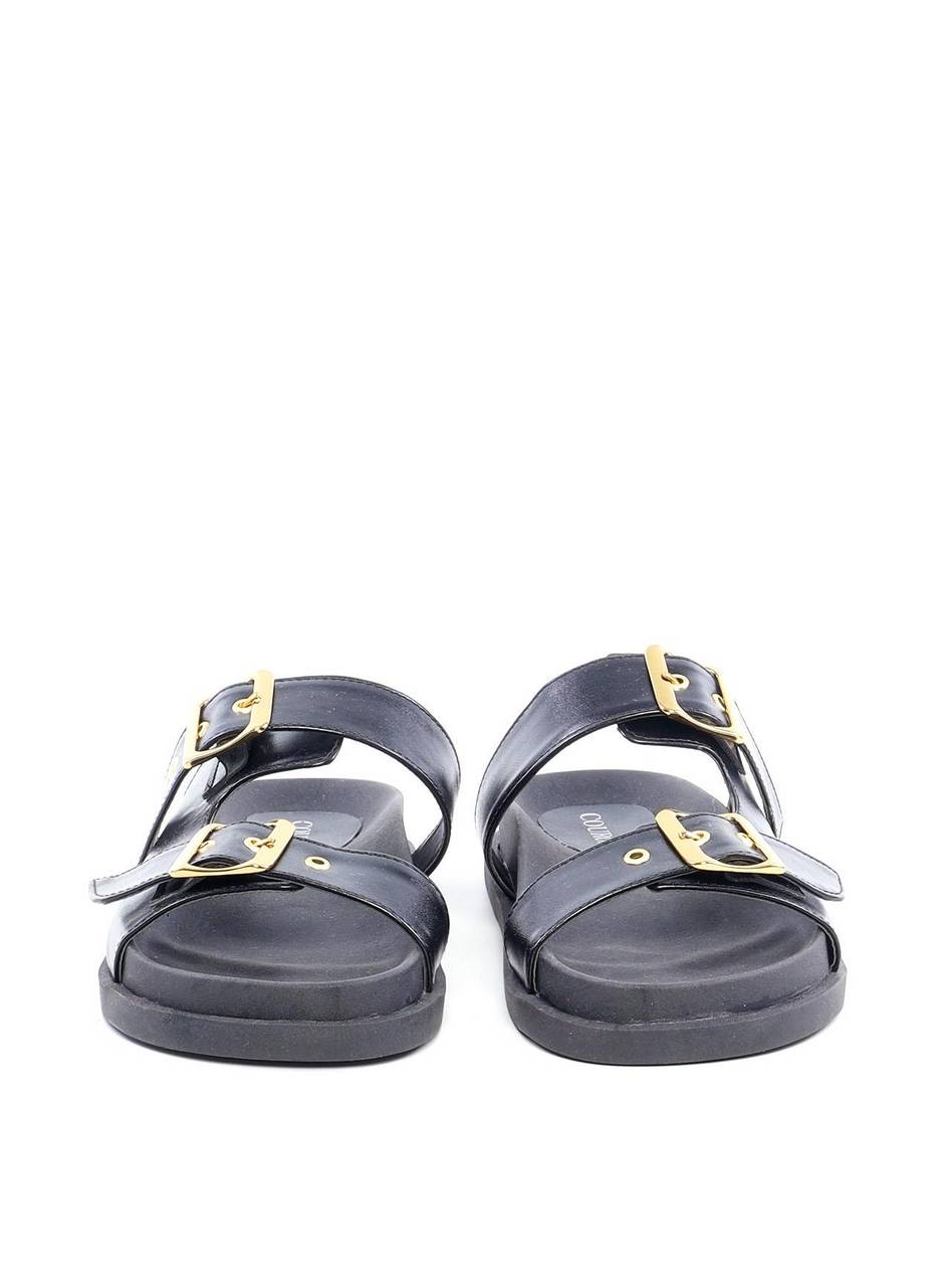 Flatform com duas Fivelas - Preta SDI-11811 - PR