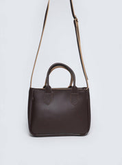 Bolsa Tote de Mão Média Transversal Cacau  BSI-5845 - CA