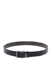 Cinto Masculino Social Largo Dupla Face - Cacau e Preto CTI-975 - CP