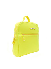 Mochila Casual Grande Ziper Frontal Divisórias Amarela MEI-410 - AM