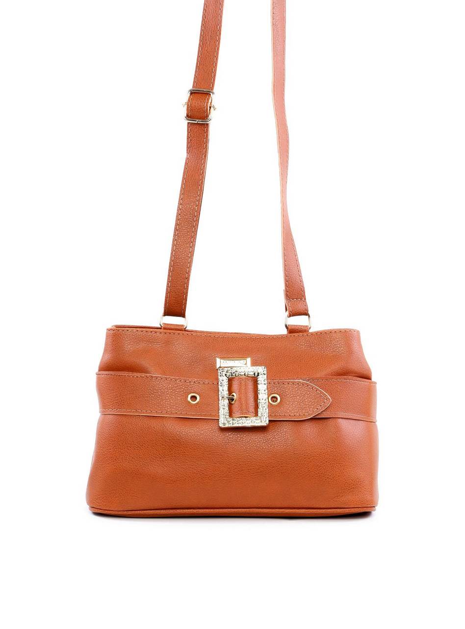 Bolsa Tote Transversal com Fivela - Castor BSI-6210 - CS