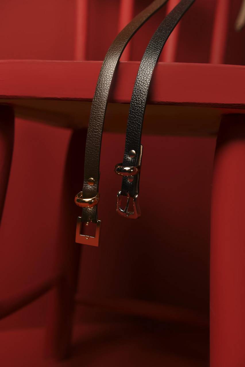 Cinto Casual Feminino Couro Preto CTI-930 - PR