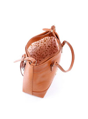 Bolsa Tote Transversal com Alça Dupla com Fivelas - Castor BSI-6085 - CS