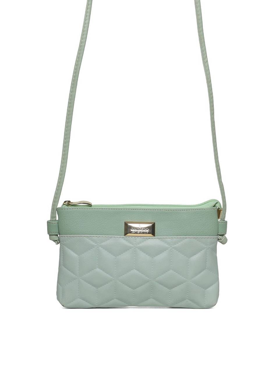 Bolsa Clutch Metalasse com Bolso Traseiro - Diverso BSI-5552 - DV