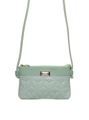 Bolsa Clutch Metalasse com Bolso Traseiro - Diverso BSI-5552 - DV